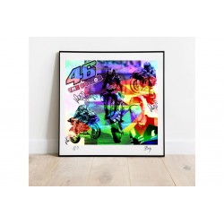 OPERA D'ARTE BAKY OO7 JAMES BOND 60 X 50 CM
