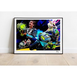 OPERA D'ARTE BAKY OO7 JAMES BOND 60 X 50 CM