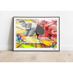 OPERA D'ARTE BAKY OO7 JAMES BOND 60 X 50 CM