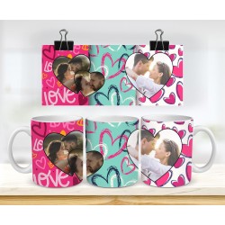 TAZZA MUG SAN VALENTINO PERSONALIZZATA CON FOTO