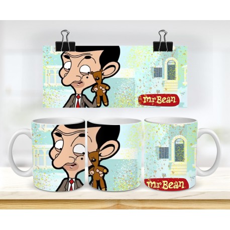 TAZZA MUG MR BEAN CARTOON