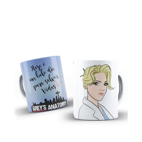 TAZZA CERAMICA MUG GREY'S ANATOMY