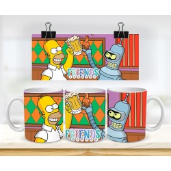 TAZZA CERAMICA MUG SIMPSON