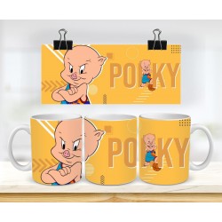 TAZZA CERAMICA MUG PORKY LOONEY TUNES