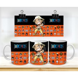 TAZZA CERAMICA MUG ONE PIECE CARTOON