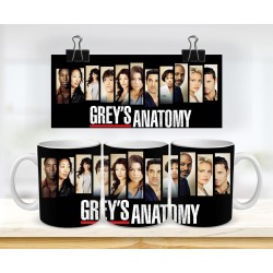 TAZZA CERAMICA MUG GREY'S ANATOMY