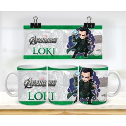 TAZZA CERAMICA MUG MARVEL AVENGERS LOKI