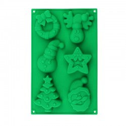 STAMPO IN SILICONE N.2 NATALE