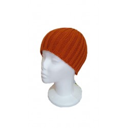 Cappello donna in lana marroncino