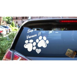 FAMIGLIA STICKERS AUTO