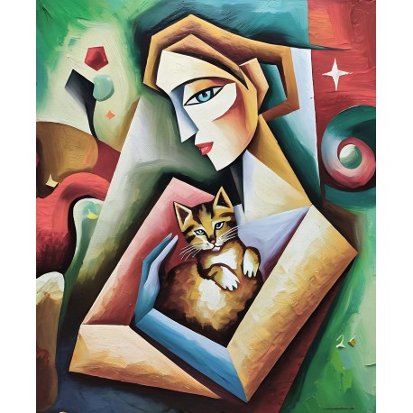 QUADRO di Amy Winehouse 56x66 p25 2020 di RAFFAELE DE LEO