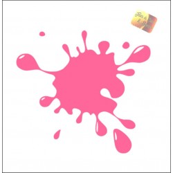 adesivo moto auto stickers SCHIZZO 15 X 13.8 CM VINILE FUCSIA
