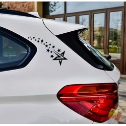 ADESIVI 2PZ STICKERS STELLA CADENTE 35 X 13,5